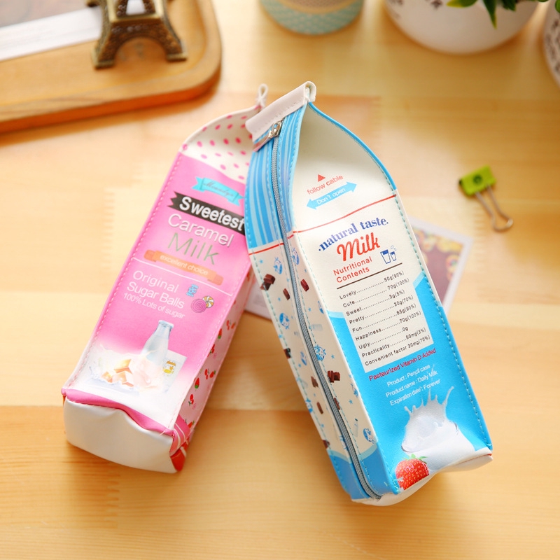 Set 11 Túi Đựng Bút Chì Nhiều Màu Sắc Xinh Xắn