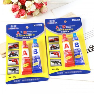 Vỉ 2 tuýp keo ab