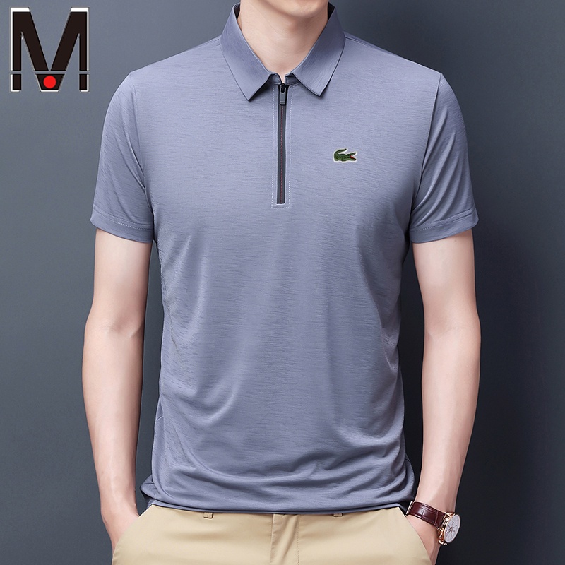 New Ariival Men Fashion Polo T-shirt Short Sleeve Casual Business Shirts T-shirts Cotton Clothing Polo Summer Shirt