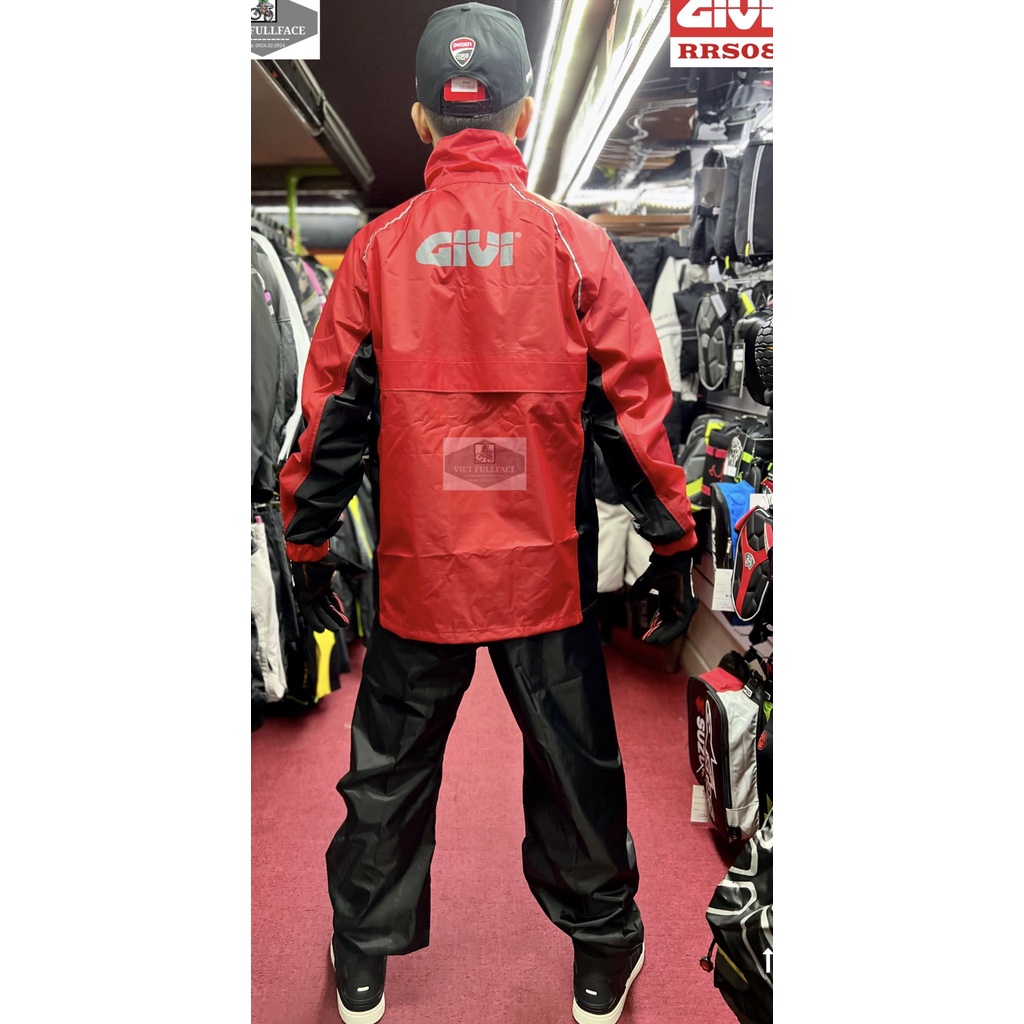 Áo mưa bộ GIVI RRS08 chính hãng, giá sỉ