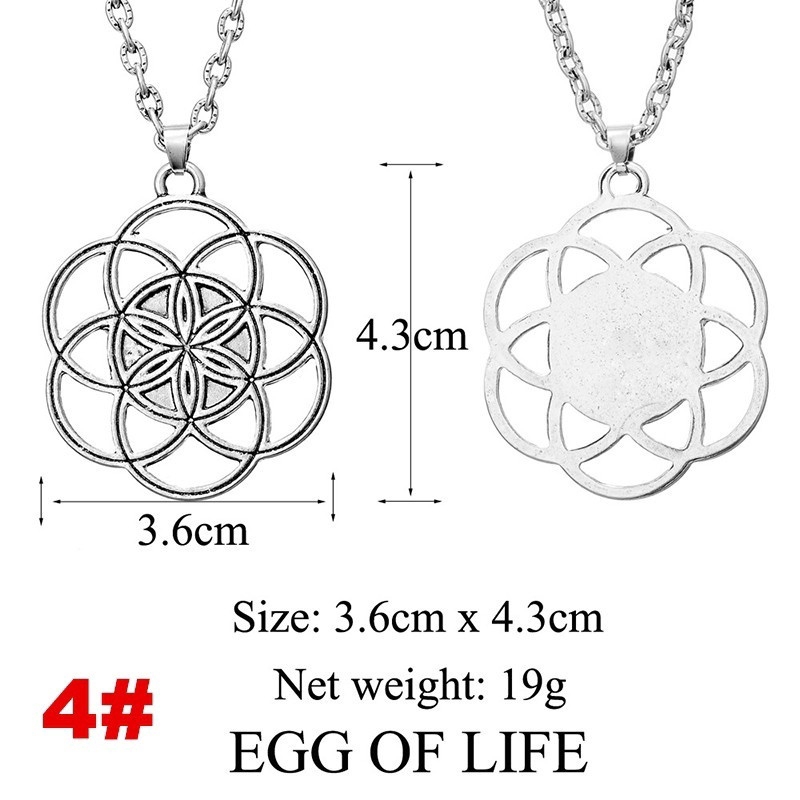 Mặt dây chuyền đá 7 Chakra cân bằng năng lượng