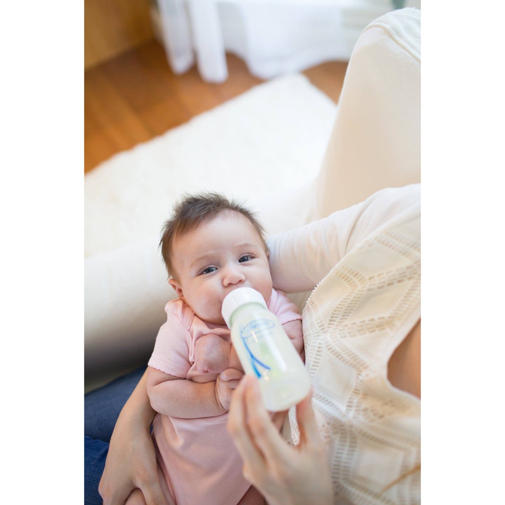 Bình sữa Dr.Brown's Options Plus 60ml, 120ml , 250ml cổ hẹp mẫu mới 2019