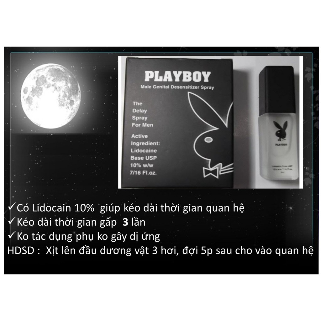 Xịt chống xuất tinh sớm PlayBoy