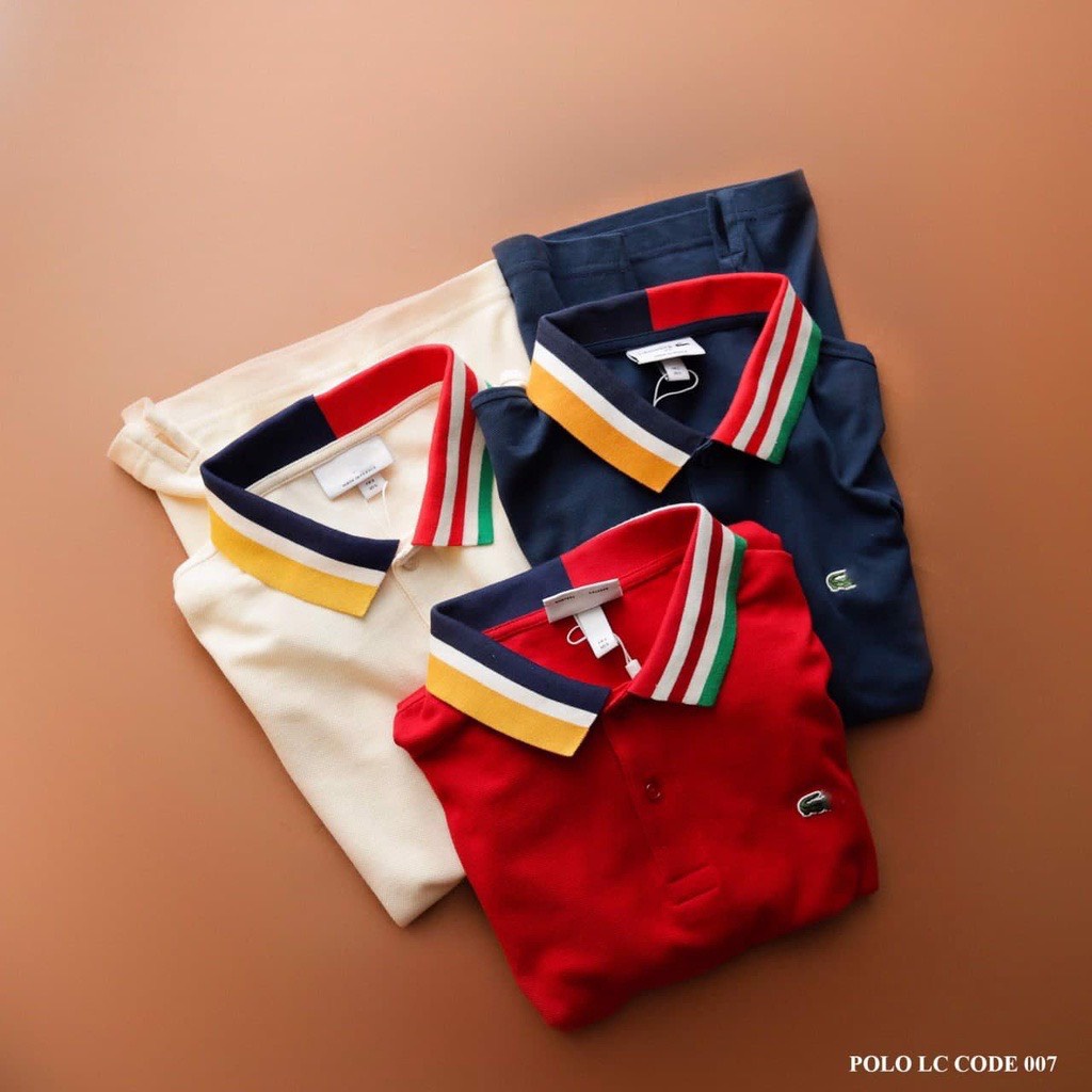 ÁO THUN POLO NGẮN TAY CỔ TRỤ  POLO LACOSTE