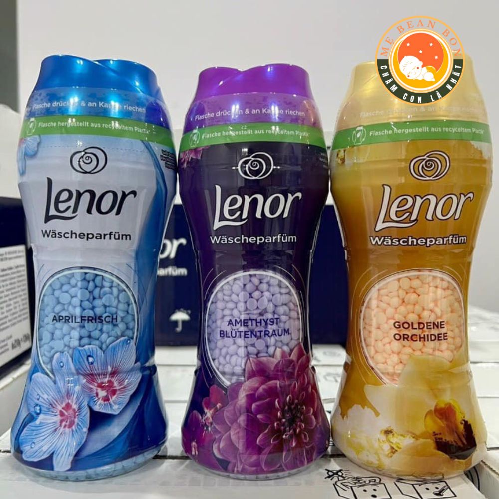 Viên xả vải LENOR Đức 210 g khô hương nước hoa giúp mềm vải quần áo mà còn lưu lại mùi thơm lâu như hương nước hoa