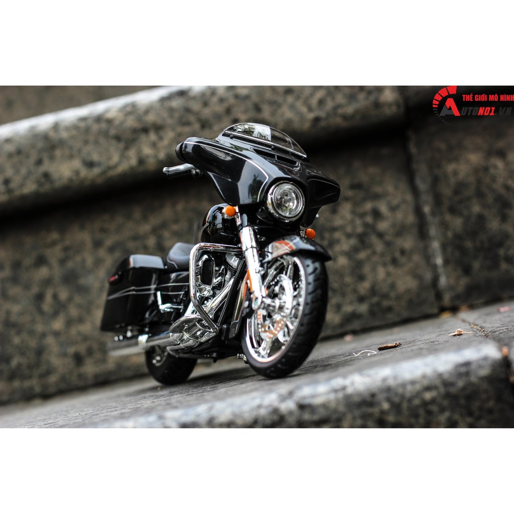 MÔ HÌNH XE HARLEY DAVIDSON 2015 STREET GLIDE SPECIAL BLACK 1:12 MAISTO 1783