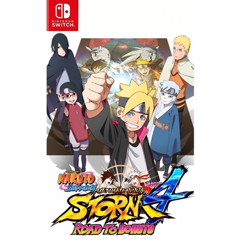 Thẻ Game Nintendo Switch : Naruto Shippuden Ultimate Ninja Storm 4 Likenew