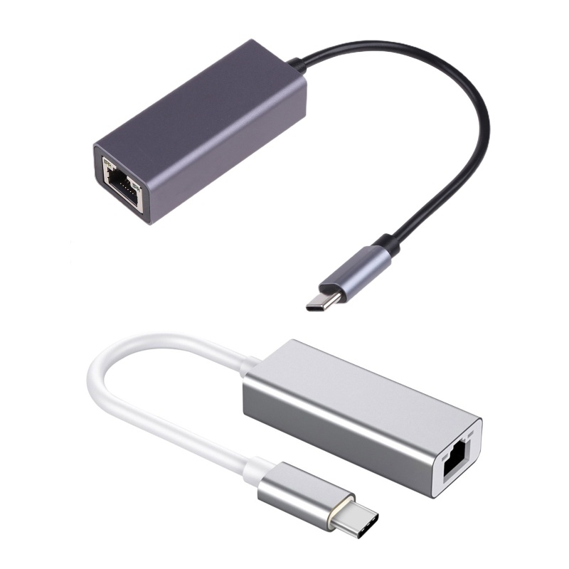 Đầu Chuyển Đổi Cổng USB Type C Sang RJ45 LAN Cho Mac