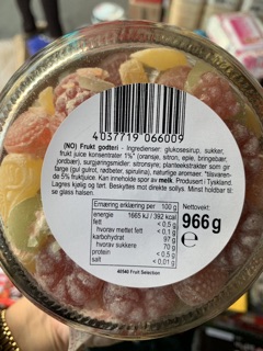 Kẹo trái cây Fruit Candies Cavendish & Harvey