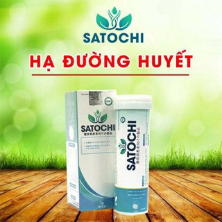 Satochi Viên sủi hỗ trợ tiểu đường,hạ và ổn định đường huyết hộp 20 viên COMBO 3 HỘP- CHÍNH HÃNG