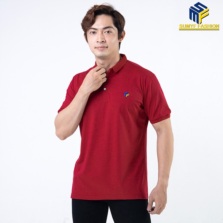 [8 Màu] Áo thun nam có cổ - Thun cotton co giãn 4 chiều thấm hút tốt | BigBuy360 - bigbuy360.vn