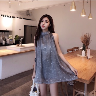Kèm video+ ảnh thật áo váy yếm bling bling lấp lánh✨✨✨ ❤️❤️❤️