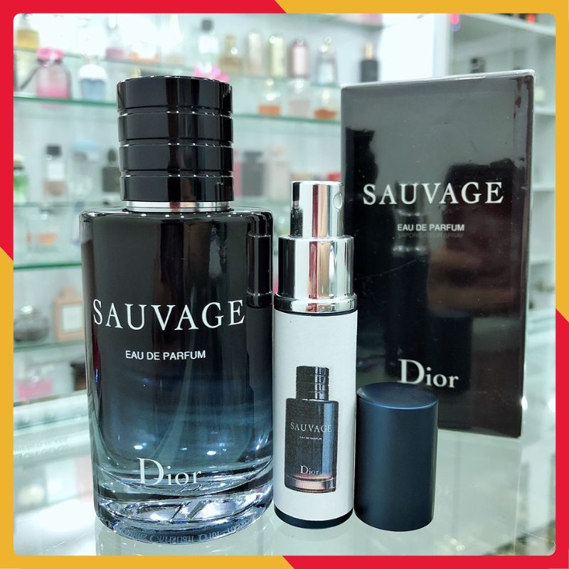Nước Hoa Nam, Nước Hoa Sauvega 100ml Thơm Lâu, Hương Thơm Quyến Rũ Dầu Thơm Nam Cao Cấp