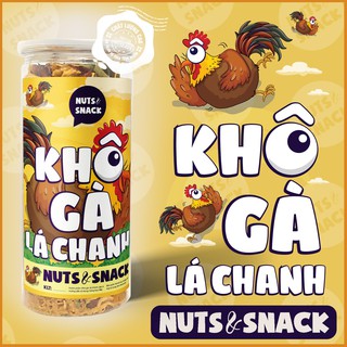 Ít Gia Vị - Khô Gà Lá Chanh Xé Sợi - Loại Xuất Khẩu - Gia Long Ký - Khô Giòn - Ship Hỏa Tốc