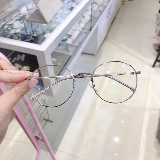 Gọng kính kim loại mắt tròn + KÈM TRÒNG CẬN [ Ưu đãi giảm giá 1/3-30/6/2020 ] | BigBuy360 - bigbuy360.vn