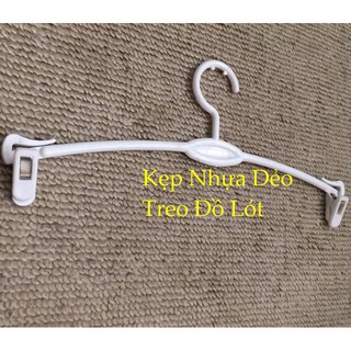 Kẹp nhựa dẻo 50 chiếc treo đồ lót, bikini đồ bơi giá sỉ