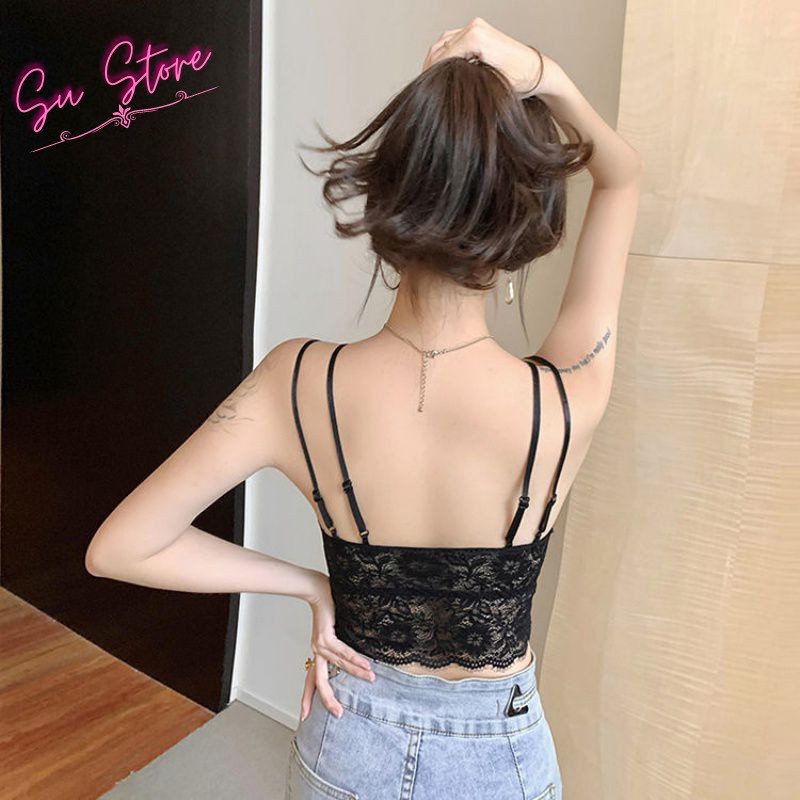 Áo Bra Ren Cao Cấp, Áo Ngực Ren 2 Dây - SU | BigBuy360 - bigbuy360.vn