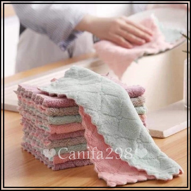 Set 10 khăn lau nhà bếp