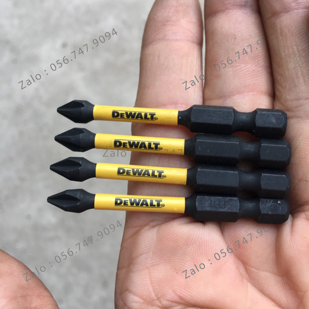 Mũi Vít Bake DEWALT PH2 Dài 5.8cm Màu Đen