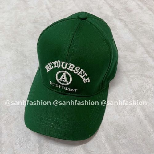 Mũ lưỡi trai thêu chữ BE YOUR SELF Nón kết chất kaki cao cấp thời trang form unisex nam nữ_SÀNH FASHION