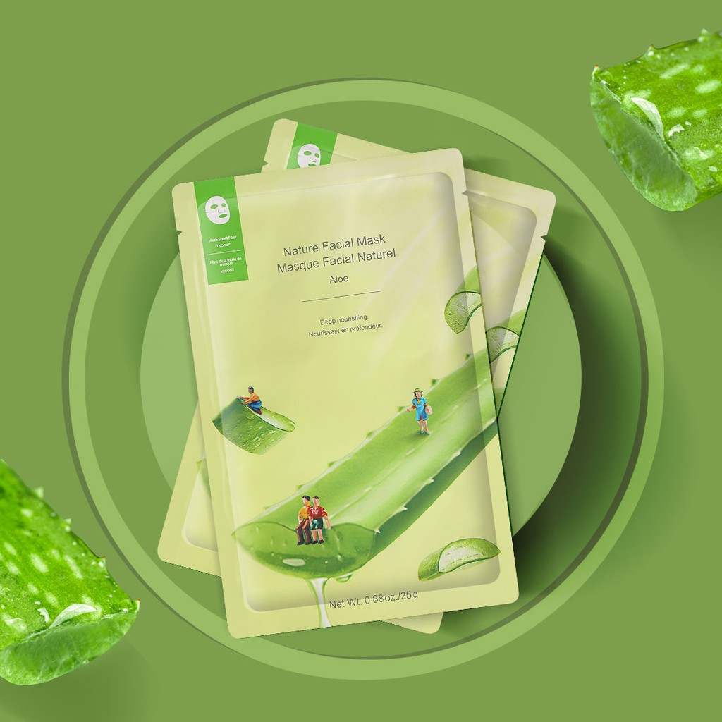 [Mã MINI11FFF giảm 5% đơn 150K] Mặt nạ Miniso Nature Facial 25g/miếng - Hàng chính hãng | BigBuy360 - bigbuy360.vn