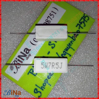 Trở sứ công suất 5W 7.5R