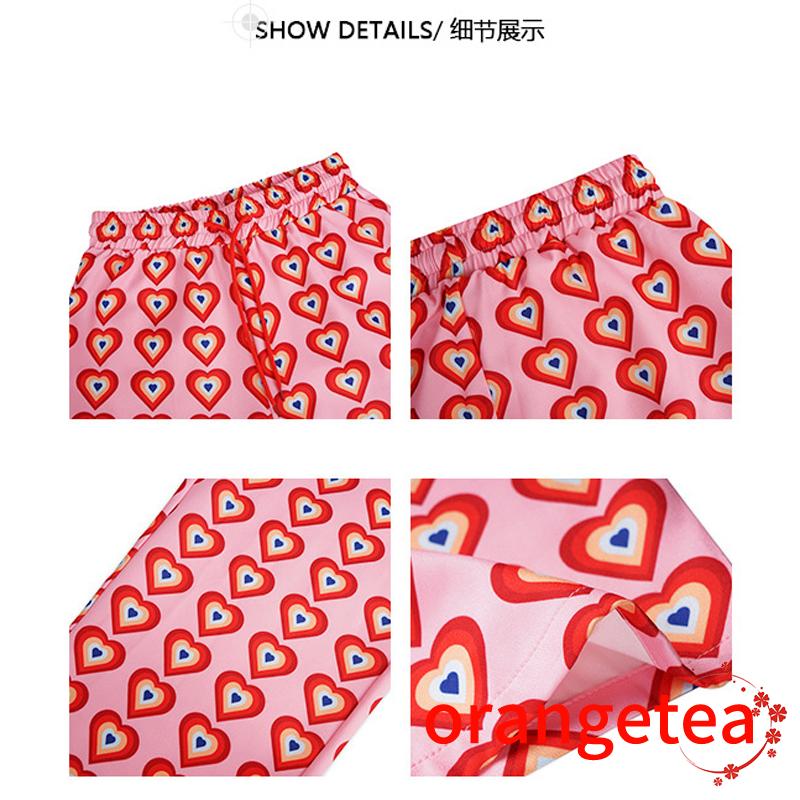 Quần Dài Nữ Ống Rộng Họa Tiết Trái Tim Thời Trang Cá Tính | BigBuy360 - bigbuy360.vn