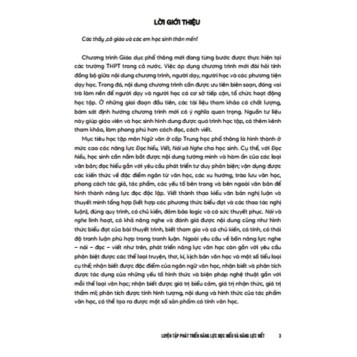 Sách - Luyện tập Năng lực đọc hiểu và nặng lực viết