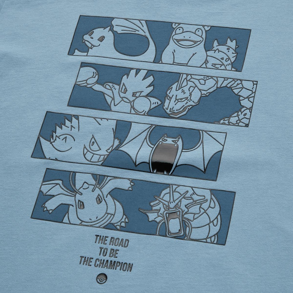 Uniqlo men/women/couple Pokémon round neck printed short sleeve ut (dream crisp t-shirt) 440406