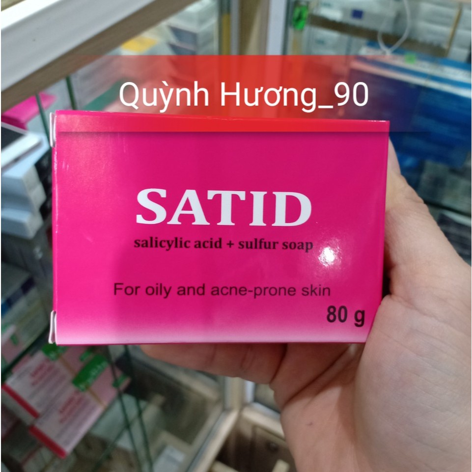 Xà phòng tắm SATID 80g dành cho da nhờn