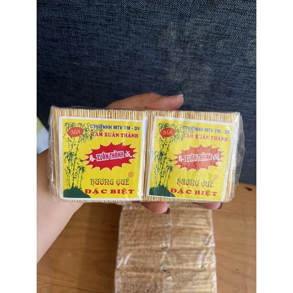 Tăm Tre Tiệt Trùng XUÂN THÀNH Log x 10 gói