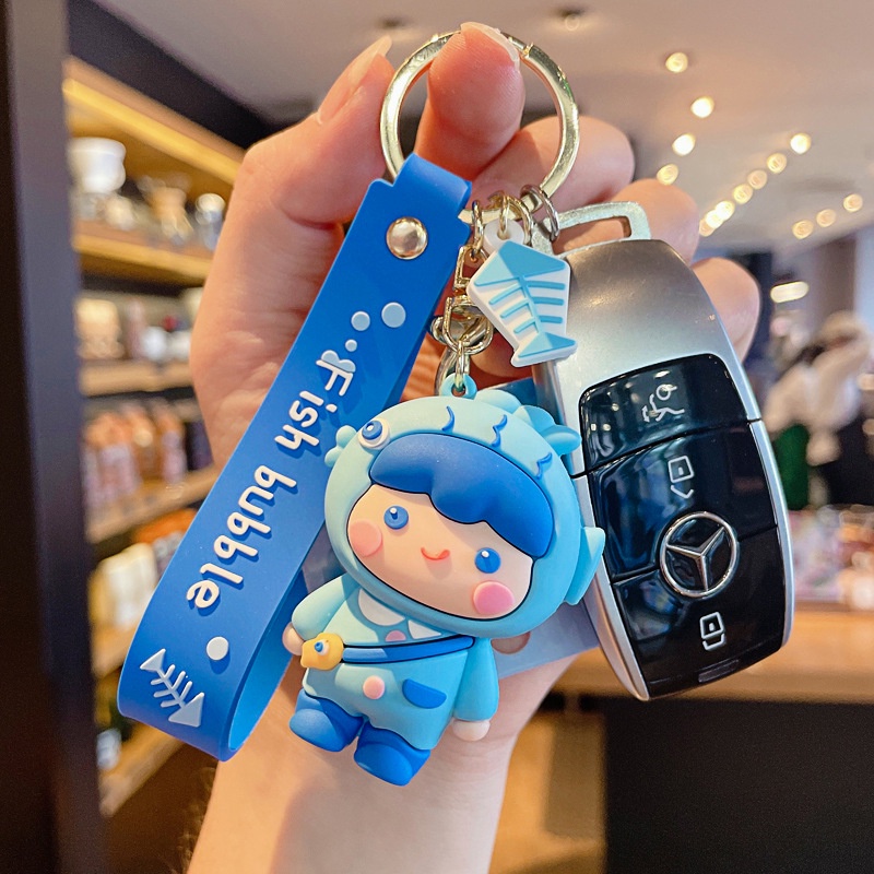 Hoạt Hình Móc Khóa Hình Thú Cưng Dễ Thương