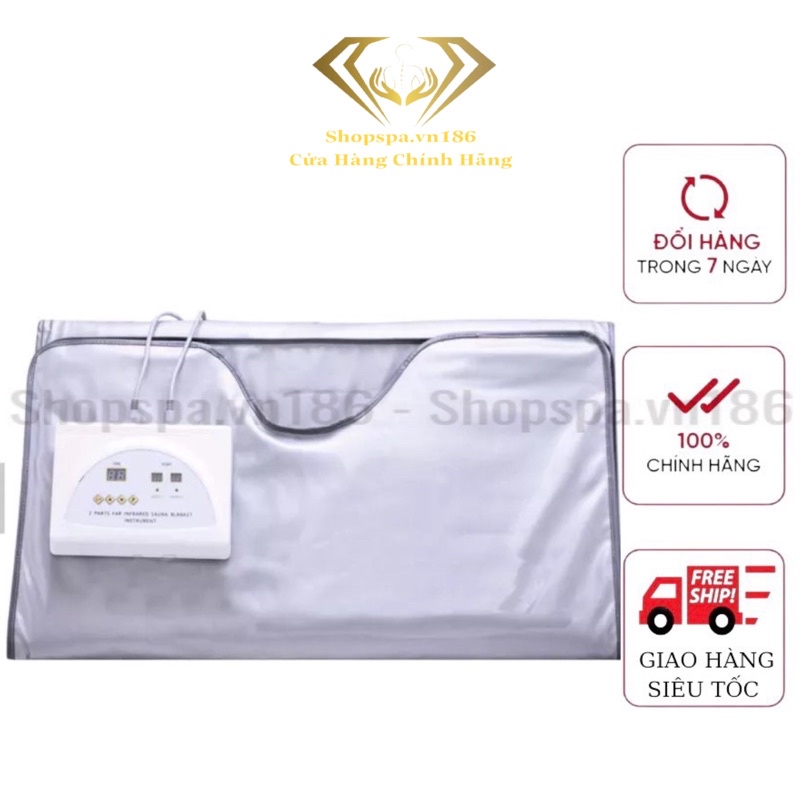 Chăn điện giảm béo hấp trắng