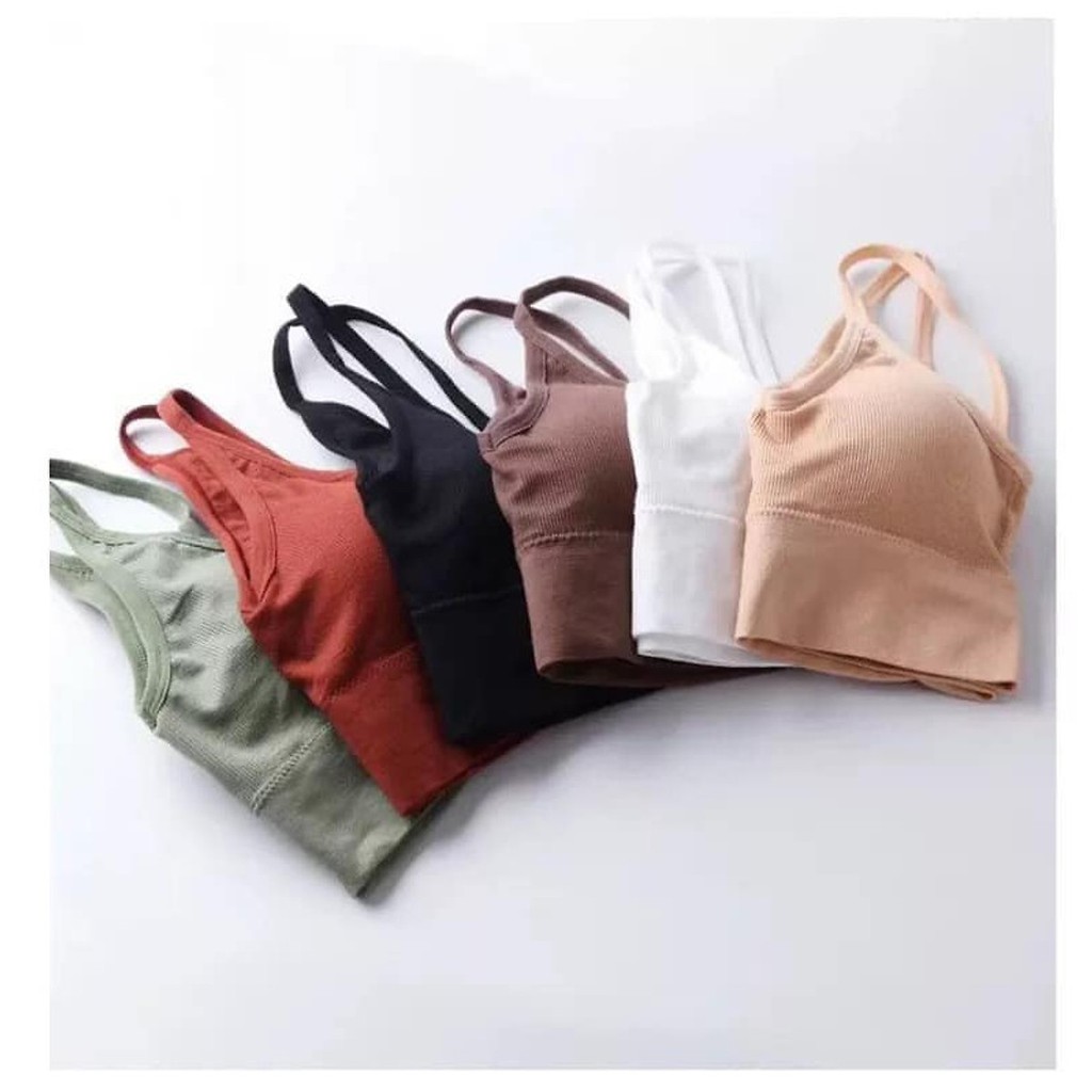 Áo Bra Chử U Khoét Lưng Hai Dây 👗 FREESHIP 👗 Áo Bra Chử U Khoét Lưng Thể Thao Gym Yoga( Free size) GAO 129 Lê-Ngọc | BigBuy360 - bigbuy360.vn