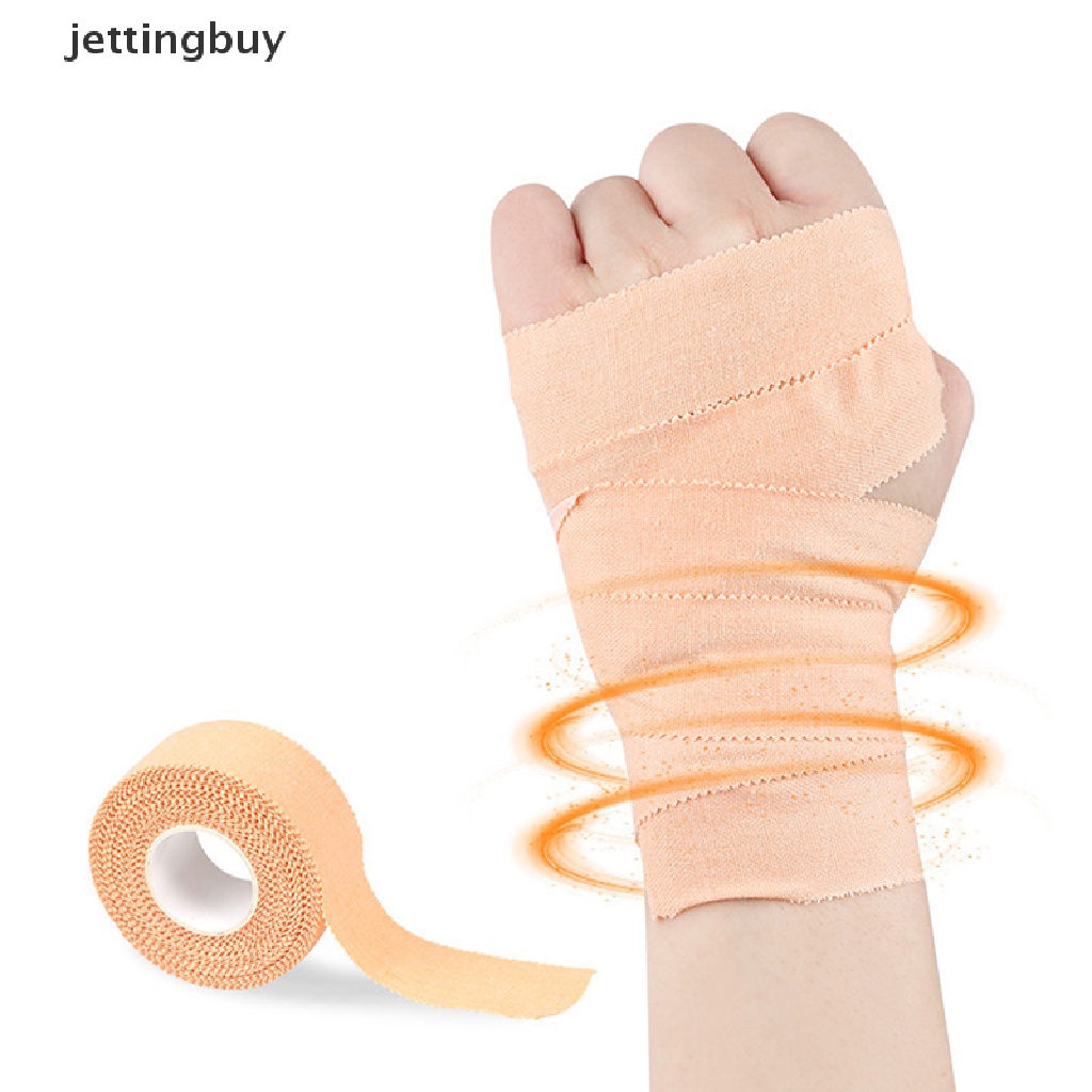 Cuộn băng quấn/ băng bó cotton JETTING tự dính co giãn bọc đầu gối