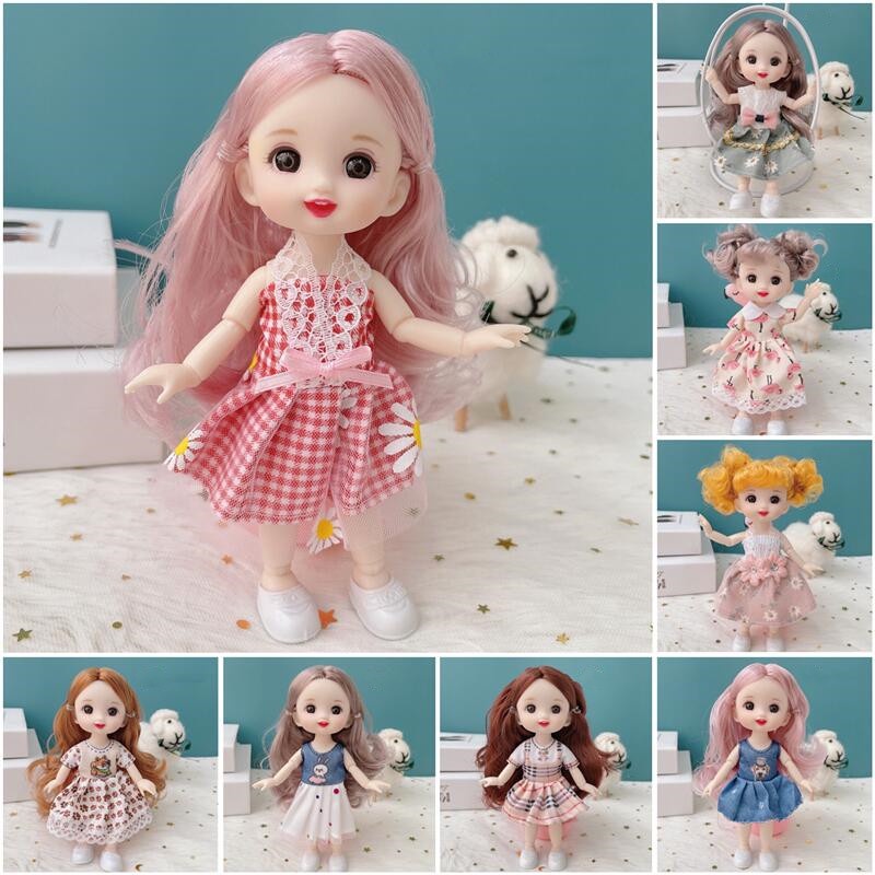 Bộ Đồ Chơi Búp Bê Blythe 17cm Xinh Xắn Cho Bé