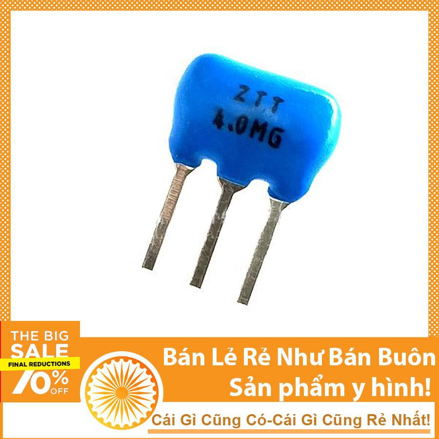 Thạch Anh 3 Chân 4Mhz Chân Cắm Giá Rẻ