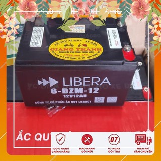 ( VTN ) ❌BH 1 NĂM❌ Ắc Quy Xe Đạp Điện, Xe Điện, Xe Máy Điện Libera 12V 12AH (Loại Tốt)