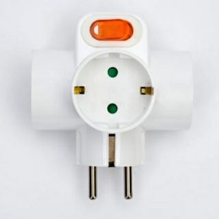 Ổ cắm hàn quốc DM 2104 điện áp 250V_16A