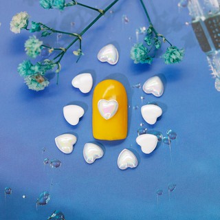 Charm trái tim nhiều kích thước (2 cái)