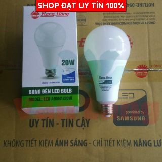 Bóng đèn led  Rạng Đông 20w - Ánh sáng trắng ,đui xoáy