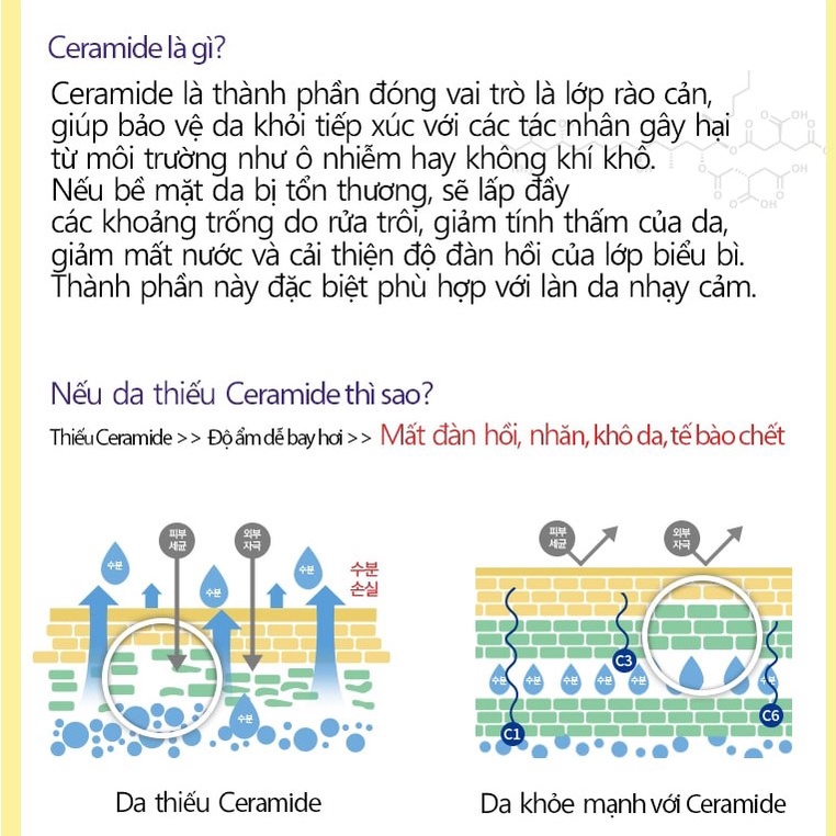 Nước hoa hồng Dưỡng Ẩm Trắng Da Good Cera Super Ceramide Toner Dưỡng Ẩm dành cho da khô, da nhạy cảm, da thường