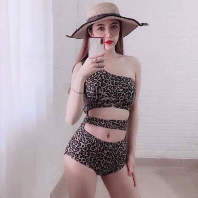 Kimstore_bikini: Đồ bơi 1 mảnh cut out tinh tế