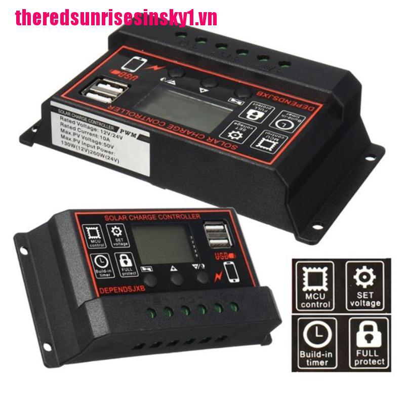 (3C) Bộ Điều Khiển Sạc Năng Lượng Mặt Trời 10a-60a Mppt 12v / 24v | BigBuy360 - bigbuy360.vn