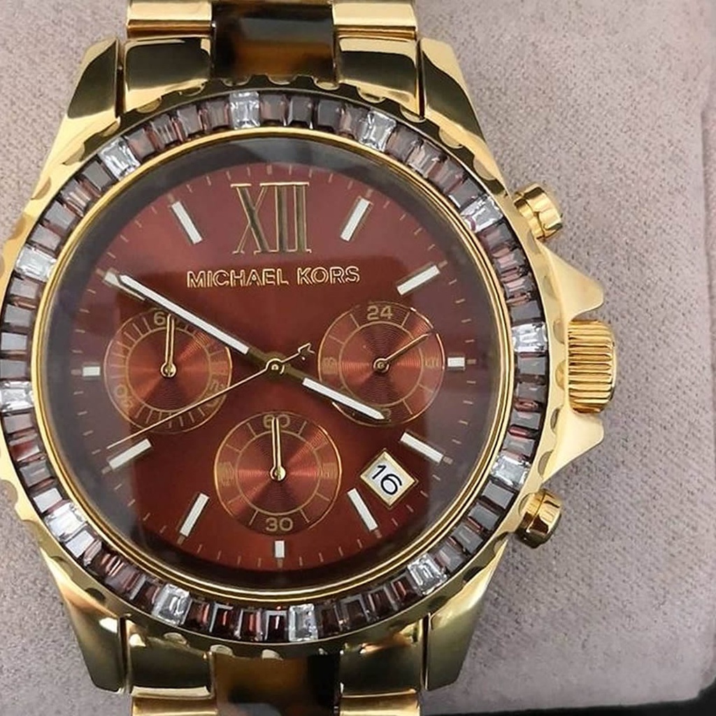 Đồng Hồ Nam Nữ Unisex Michael Kors MK5873 MK5874 , Dây Thép , Size 40mm