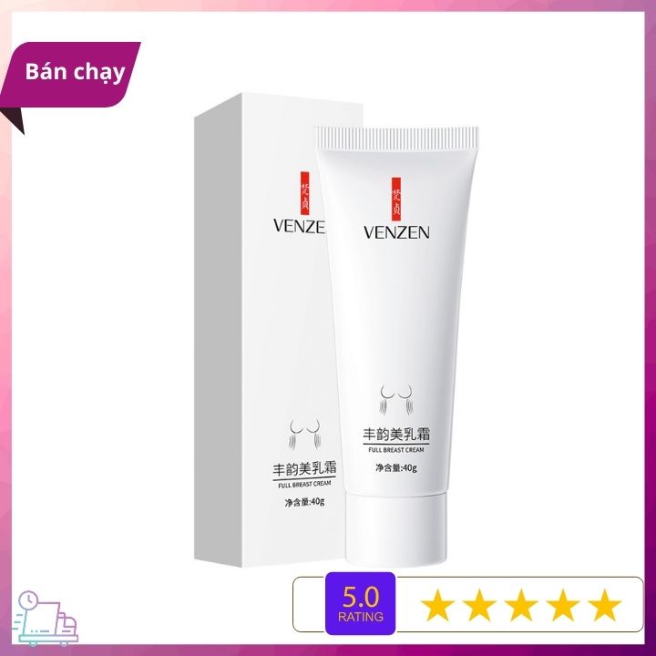 Kem nở ngực Veze săn chắc vòng 1 hiệu quả 40g