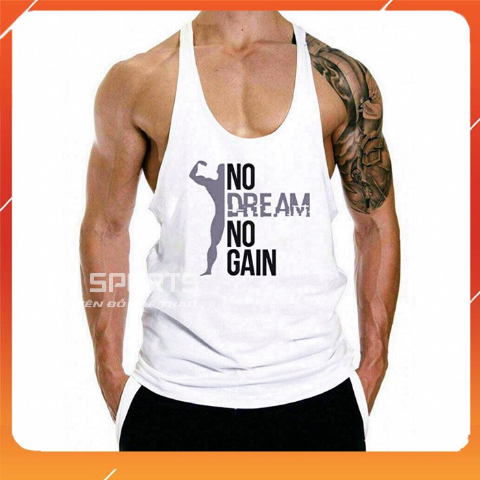 Áo ba lỗ nam cotton tập gym siêu mát siêu đẹp tôn dáng khoe cơ bắp body - TH Sports