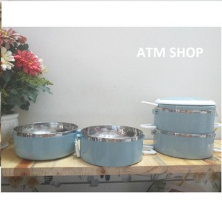 CÀ MÊN 4 NGĂN GIỮ NHIỆT