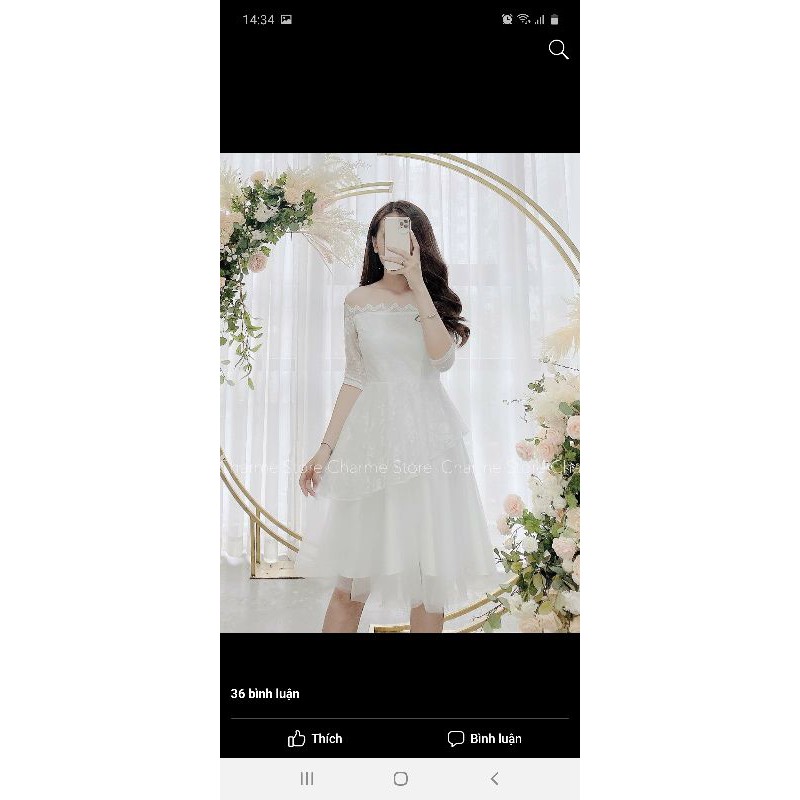 váy kyla charme store