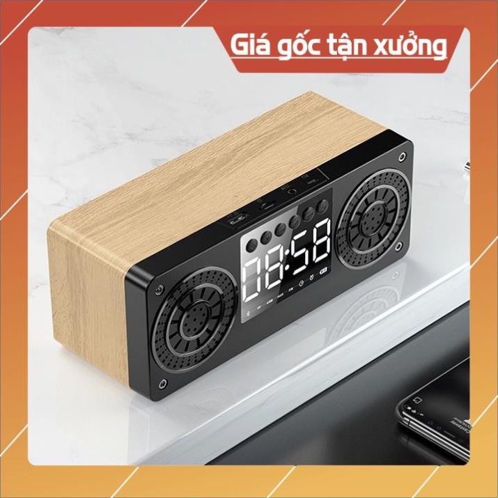 💥HÀNG CÓ SẴN💥 Loa nghe nhạc Bluetooth kiêm đồng hồ, loa bluetooth L-RET001